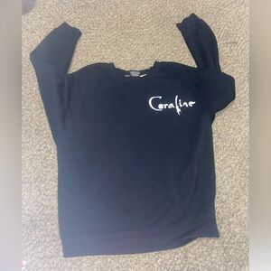 Coraline Black Sweatshirt